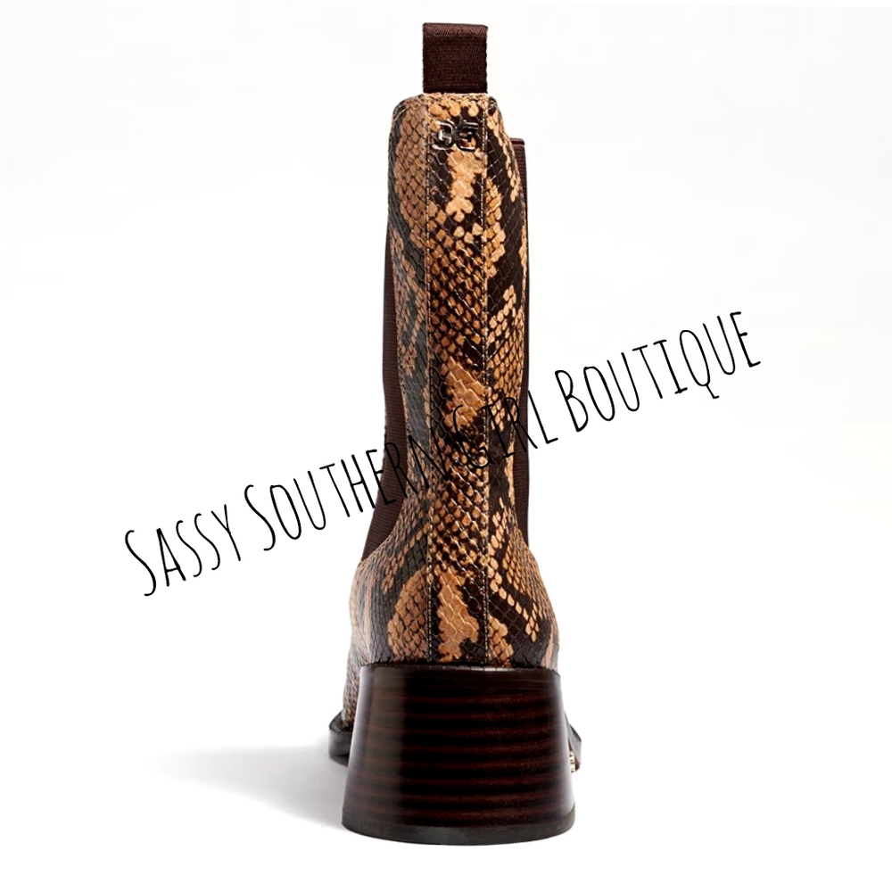 ⭐🆕Sam Edelman snake print booties - Picture 7 of 15